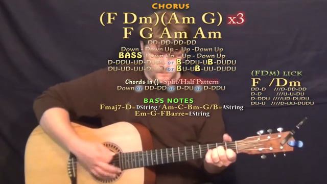 Lead On Phillip Phillips Guitar Lesson Chord Chart