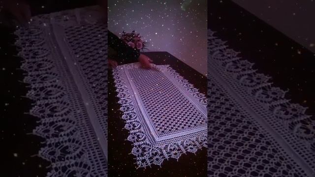салфетка скатерть  крючком