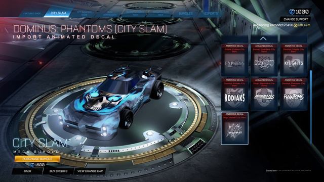 All The *NEW* CITY SLAM Decals In Rocket League!