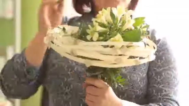 Как сделать букет на каркасе