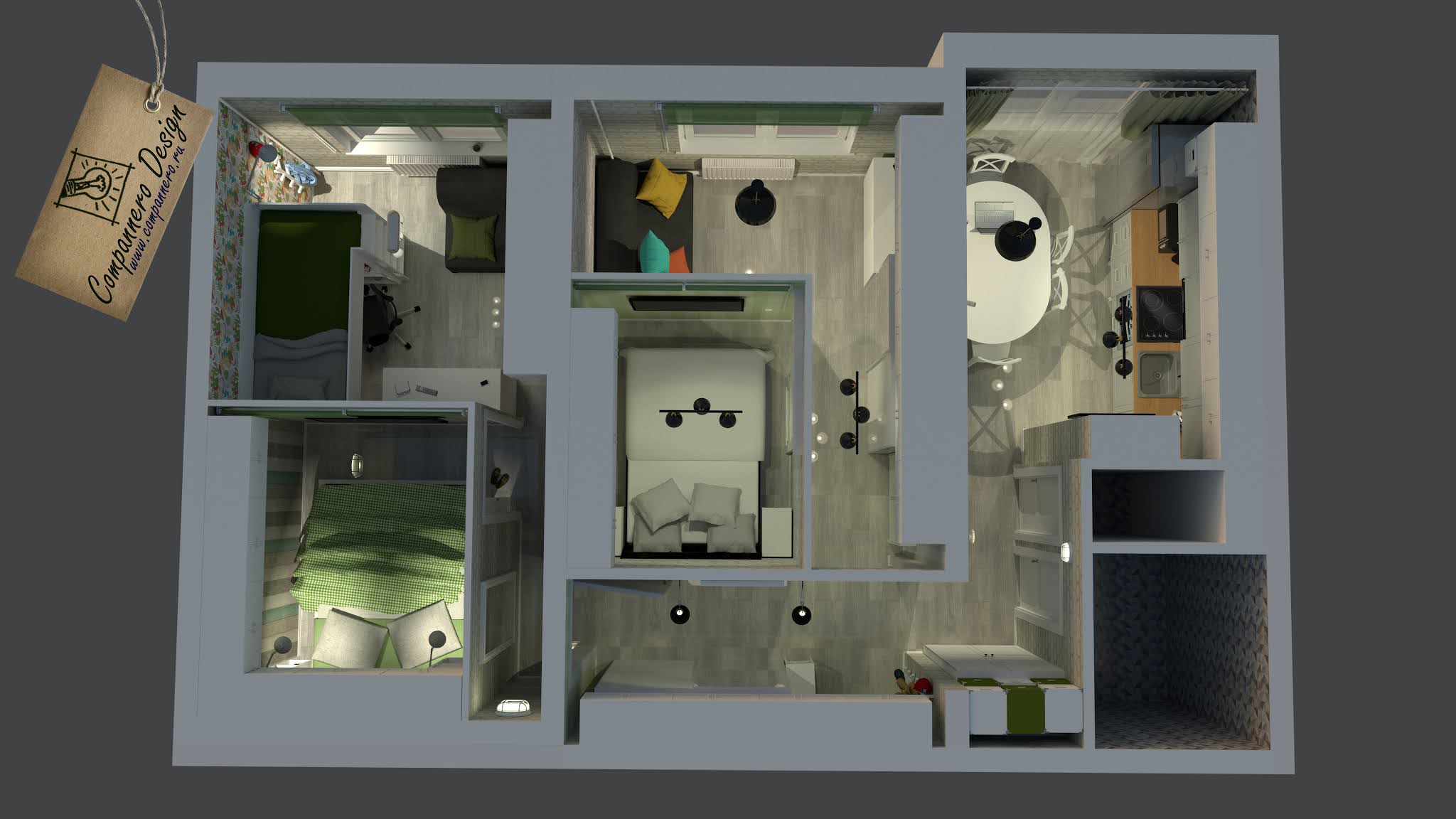 Интерьер и дизайн - Из типовой двушки в Четверушку (бюджетно)