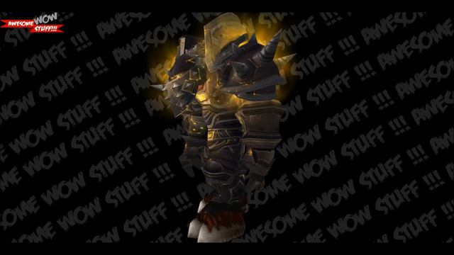 WoW Tier 6 - Warrior (Tauren) HD