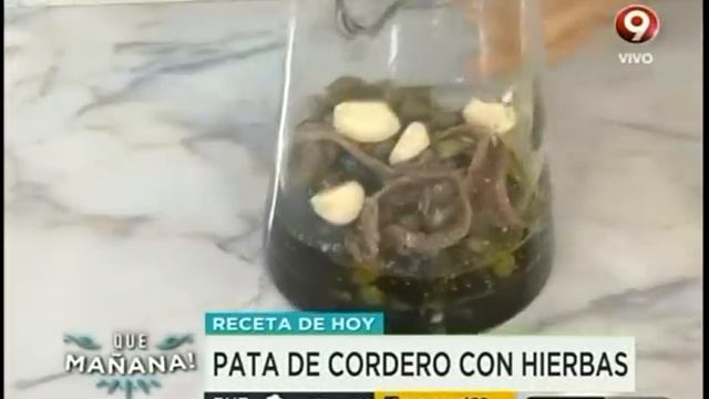 Receta De Hoy: Pata De Cordero Con Hierbas