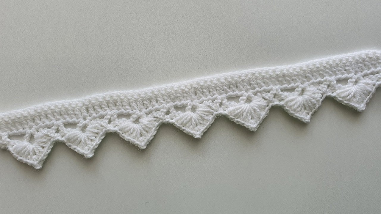 ЛЕНТОЧНОЕ КРУЖЕВО мастер-класс. Вязание крючком / Crochet Lace Ribbon