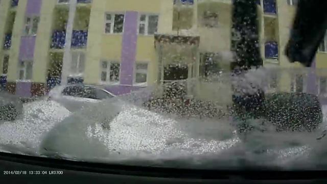 субара Vs сугроб