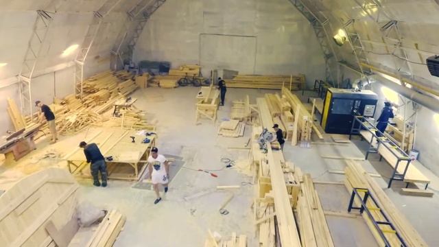 Производство изделий из кедра компании 