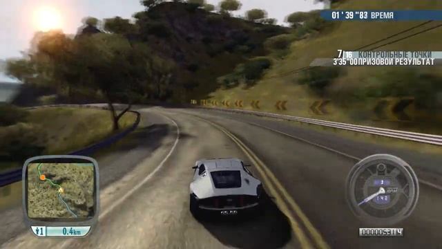 TDU - Ford Shelby GR-1 Concept, B0 - Гонка по гигантским шпилькам