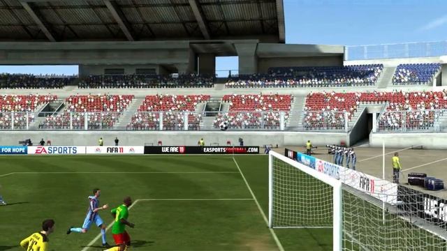 FIFA11 EPIC BALL SAVE!|FIFA11 эпический сэйв голкипера