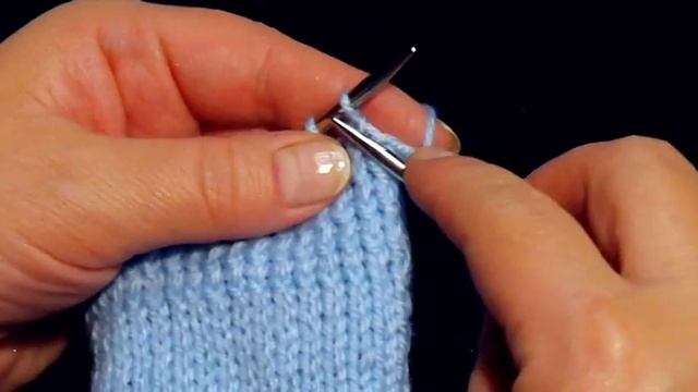 Закрытие петель спицами  2 и способ