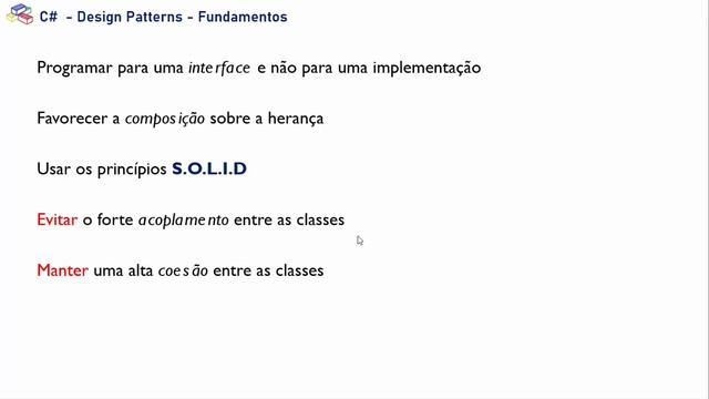 C# - Design Patterns - Apresentação