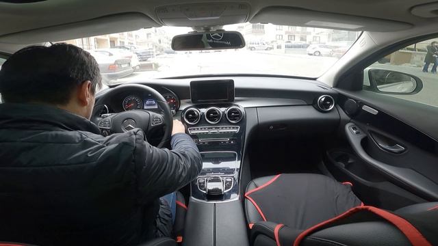 POV DRiVE - Mercedes C200d 1.6 Diesel - W Go Pro 9 - Ankara Yollarında Mercedes C200 1.6 Dizel Sürü