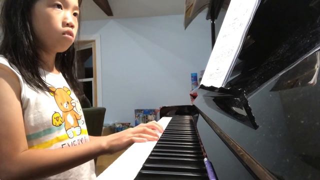 Playing The Song Called “Turkish March” By Beethoven