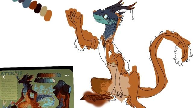 OC Dragon Speedpaint