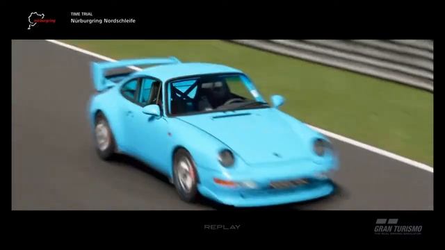 Porsche 911 Carrera RS Club Sport (993) Nordschleife Lap (GT Sport)