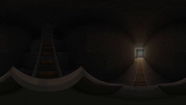 Американские Горки в 360 градусов - Майнкрафт | [VR] 60 ФПС