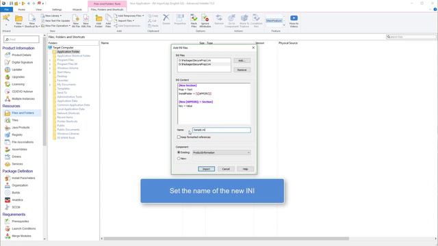 INI Import And Merging