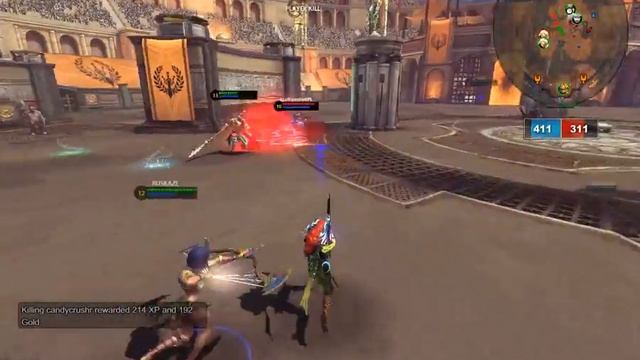 Smite обзор [Часть седьмая. Арена ливеров]