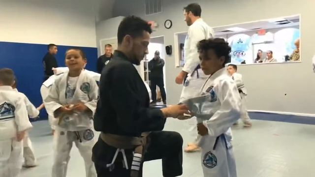 What A Beginner Kid’s Jiu Jitsu Class Looks Like At McHugh BJJ