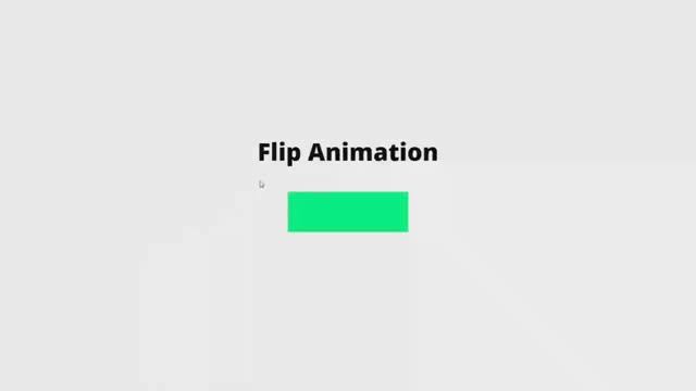 Флип Анимация - CSS Анимация | Flip Animation - CSS Animations | HTML&CSS