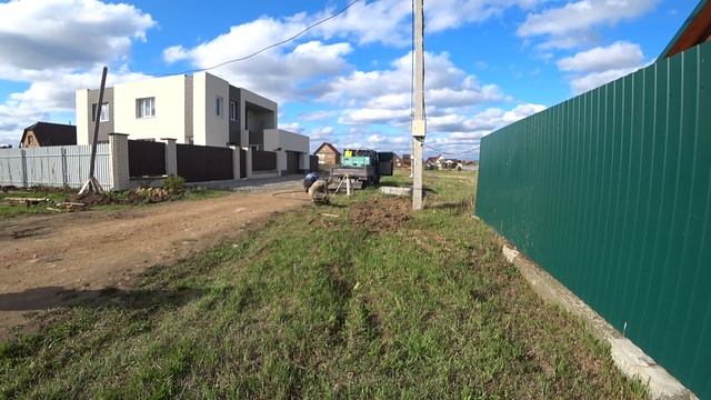 Прокол под дорогой для кабеля. Обское Приволье. Эпизод 4.