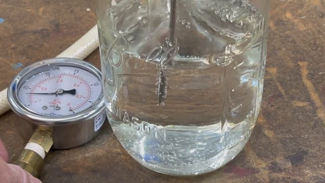Boiling Water at Room Temperature Under Vacuum in a Mason Jar