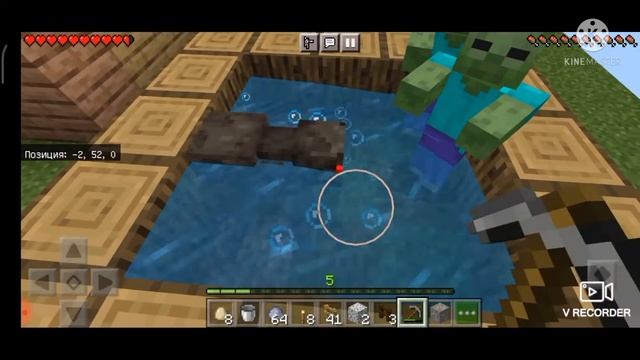 Пчелиные разборки - Прохождение карты один блок в Майнкрафт #3