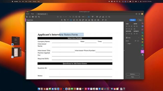 Creating Fillable PDFs: From Photoshop/Word Designs To Adobe Acrobat Forms