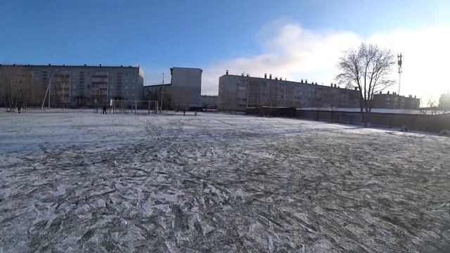 Средняя школа  30 в Чите. Внешний вид. 28.12.2020