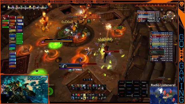 KARGATH BLADEFIST MYTHIC 1st Kill With Nomanis Moonkin & Replicant EU