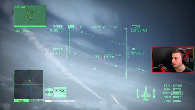 Mission 2: Vitoze Aerial Defense - Ace Combat 6 Commentary Playthrough