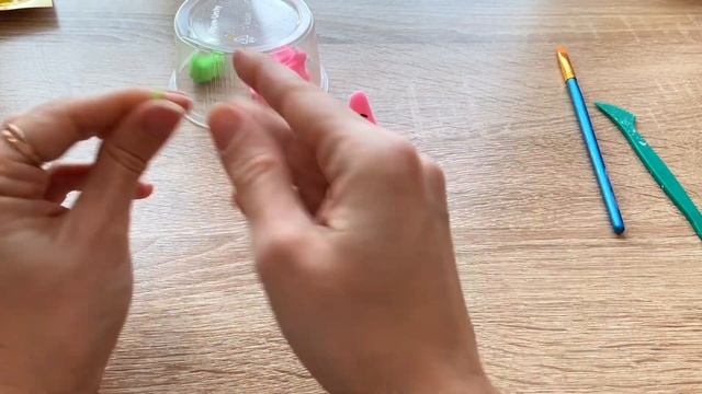 DIY SpongeBob air dry clay. Мастер класс для детей лепим патрика из воздушного пластилина.