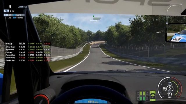 Project Cars 2 - PC World Record -  Brands Hatch GP - Clio Cup