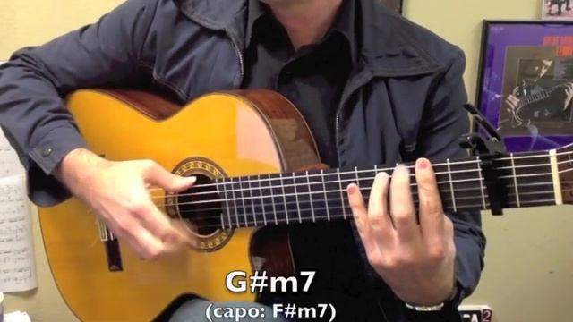 Moorea by Gipsy Kings chord progression practice loop