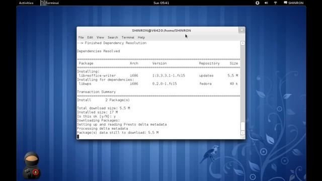 Instalar Libreoffice En Fedora