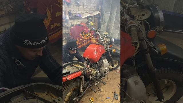 Оживляем мотоцикл Тула !