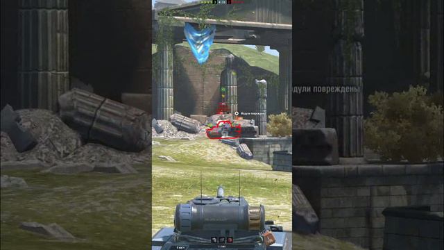ЛВ-426 Атлант первый бой и сразу мастер #Tanks Blitz #Shorts