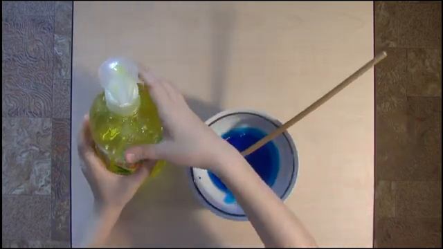 Цветной слайм без тетрабората за 5 минут из клея 