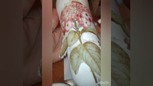 Декупаж по стеклу