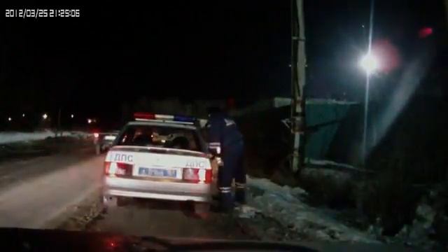 Инструктор гибдд упал