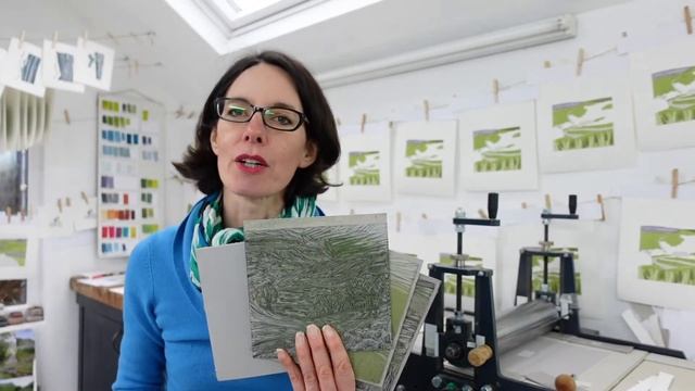 Studio Tour And How I Create My Linocut Prints