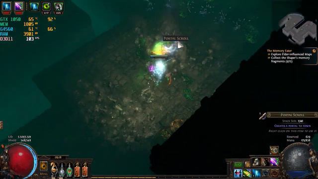 Path Of Exile 3.2 Benchmark [High Settings] - G4560 + GTX 1050 + 8GB DDR4 (Vsync OFF)