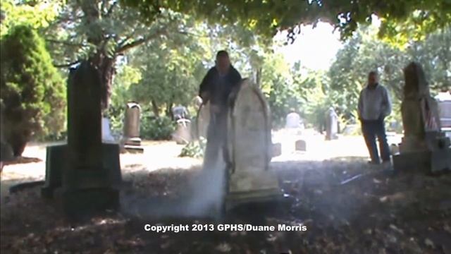 Donnie Evans Pittston Cemetery Clean Up GPHS