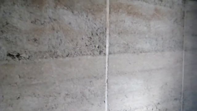 Гараж из опилкобетона. Обзор второго этажа.