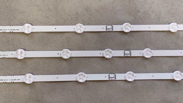 Подсветка для LG 32LN542V 32LN570V 32LA615V 32LA621V ROW2.1 A1 A2 Type ( 7-8-7 диодов) (комплект)