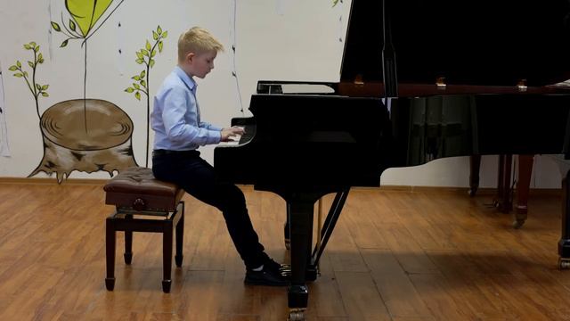 Бах Двухголосная инвенция фа минор
