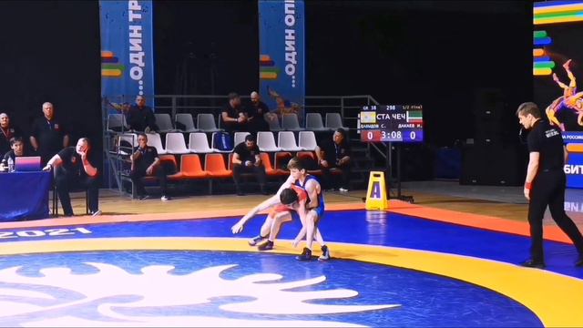 Ильяс Дакаев (Чечня). Чемпион России-2022 г.  по греко-римской борьбе среди юношей до 18 лет. Башко