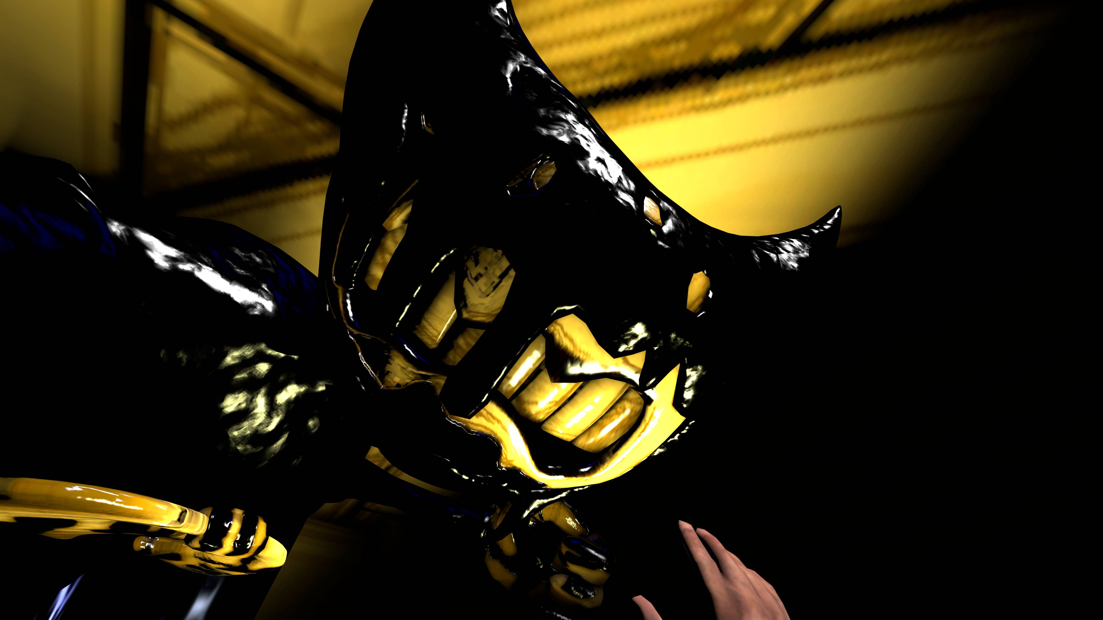 Вот он появился чертила чёрная