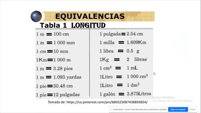 Conversión De Unidades