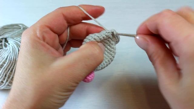 Мышка вязаная крючком. Часть1. / Mouse Crochet.