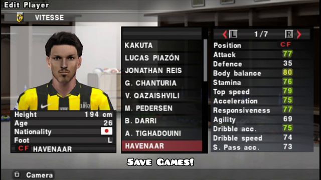 PES 2014 VITESSE All Team Players (Eredivisie) Pro Evolution Soccer PS2 ⚽️